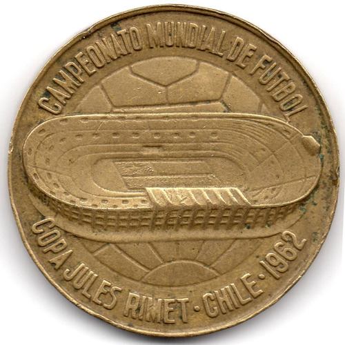 Medalla Campeonato Mundial De Fútbol Chile 1962