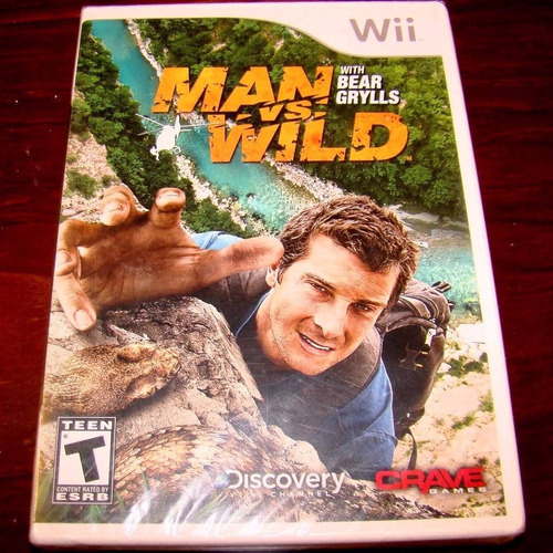 Videojuego Man Vs Wild A Prueba De Todo Wii Sellado