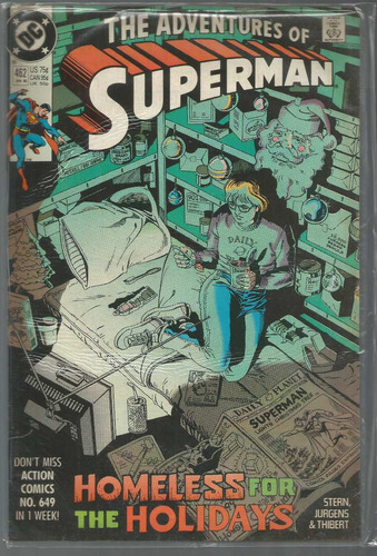 The Adventures Of Superman 462 - Dc - Bonellihq Cx43 E19