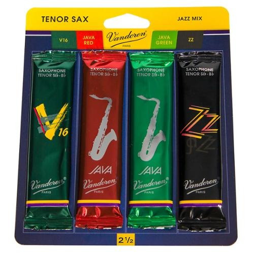 Paquete De Cañas De Saxo Tenor Vandoren 2.5 #