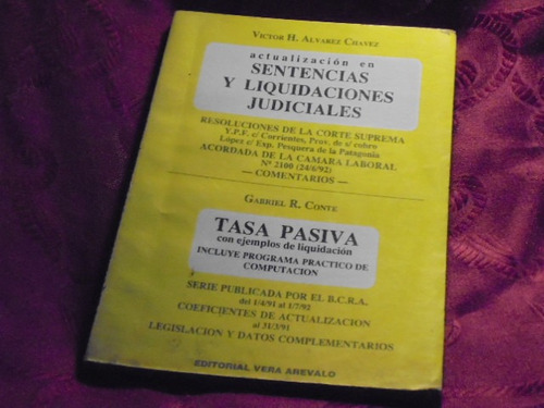 Sentencias Y Liquidaciones Judic-alvarez Chavez Envios C50