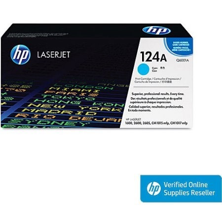 Toner Hp 124a Numero De Parte Q6001a Color Cyan