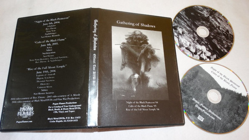 Gathering Of Shadows Dvd - Official Two Dvd Set