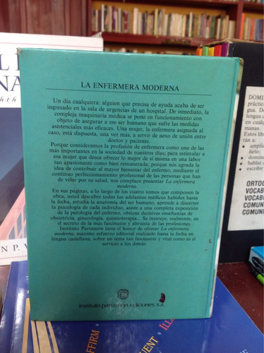 Manual De La Enfermería Moderna - Dr Hans Hauser - Parramon.