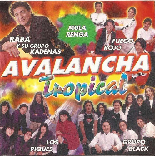 Avalancha Tropical Cd Original Cumbia 1998