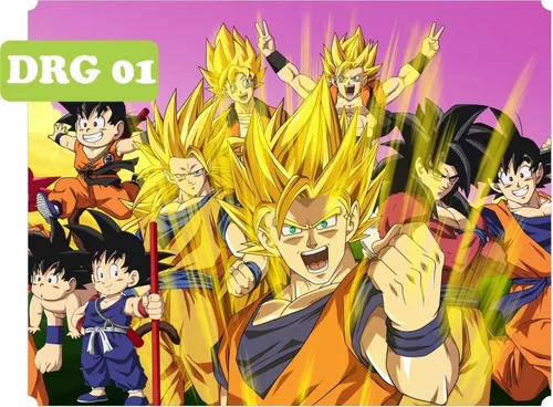 Papel De Parede Adesivo Autocolante Anime Mangá Dragon Ball Super