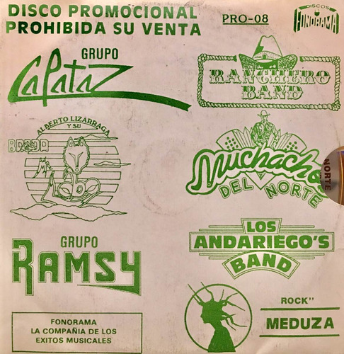 Cd Grupo Capataz Banda Mr Lobo Grupo Ramsy Meduza Promo Us