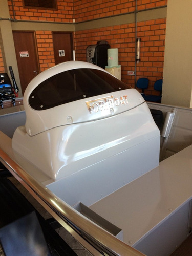 Lancha Fortboat Plus 500 Com Motor 15 Hp Mercury