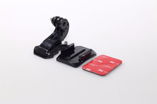 Imagem 3 de 5 de Gopro Suporte Superfie Curva J Hook Adesivo 3m Gopro