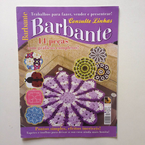 Revista Consulte Linhas Barbante Tapetes N°01  Bb507