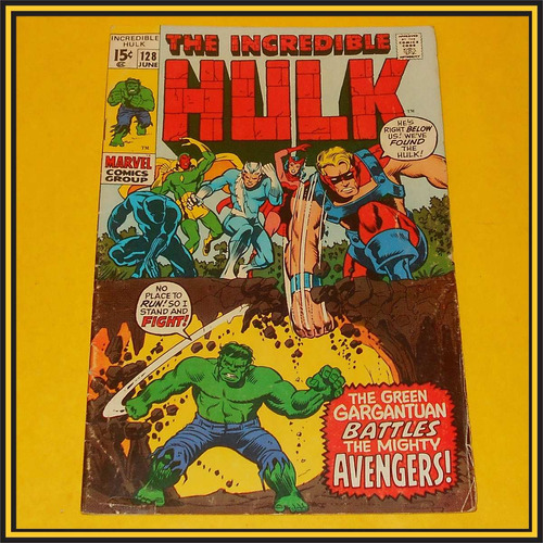 Ccc21 Marvel Comics Avengers #128 Quicksilver Vision Goliath