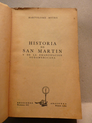 Mitre, B. Historia De San Martín