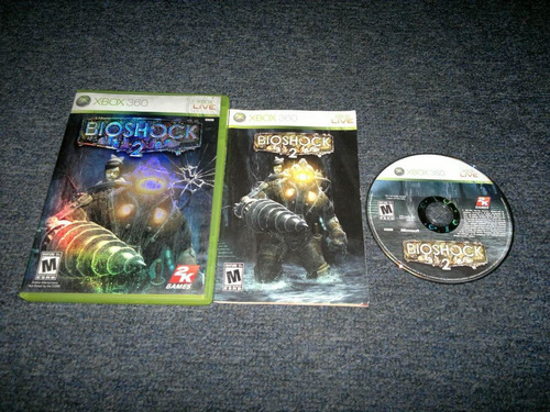 Bioshock 2 Completo Para Xbox 360,excelente Titulo