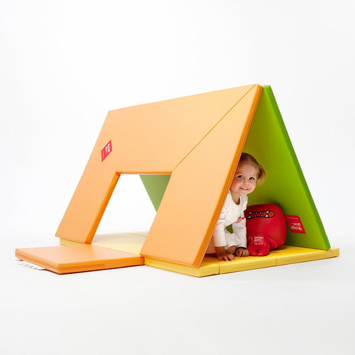 Niños Diseño Piel 53 Pulgadas Transformable Casa Jugar Mat -