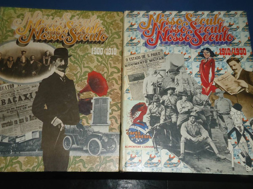 Enciclopedia Incompleta Nosso Seculo - 04 Volumes - Ed.abril (Usado)