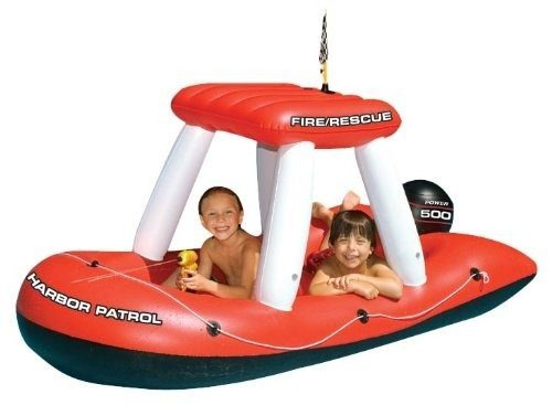 Swimline Fireboat Squirter Piscina Inflable Juguete X12