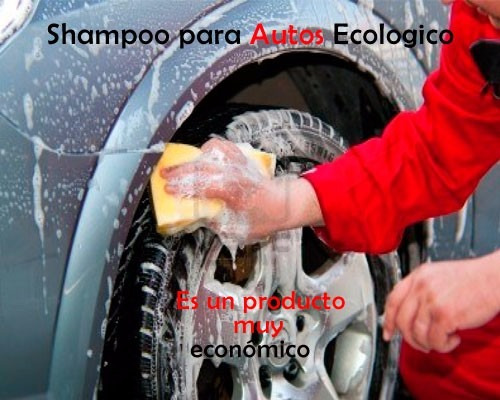 Imagen 4 de 6 de Shampoo Para Autos - Ecologico, Limpia Y Encera
