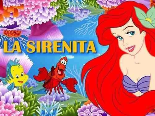 Kit Imprimible La Sirenita Princesa Ariel Cumples Y Mas 2x1
