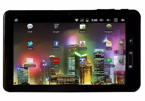 Tablet Phaser Kinno Serie 700 Wifi Android Com Brindes