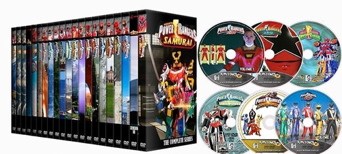 Power Rangers Completo Dvd Todas Temporadas + Filmes Dublado