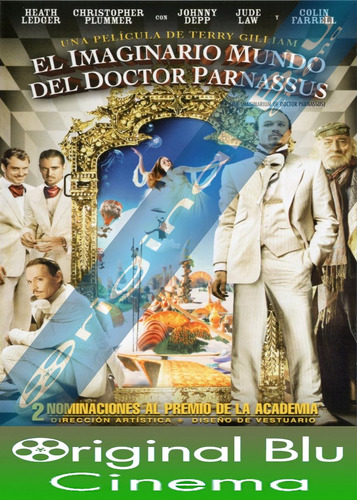 El Imaginario Mundo Del Dr Parnassus/ Ledger Depp - Dvd Orig