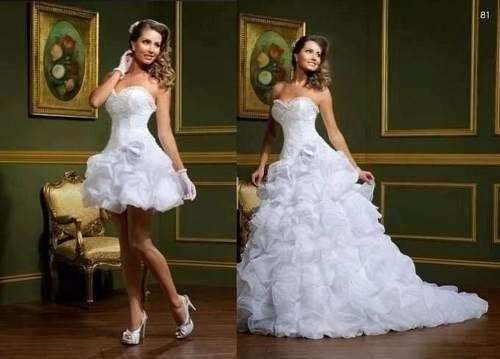 vestidos 2 em 1 longo e curto