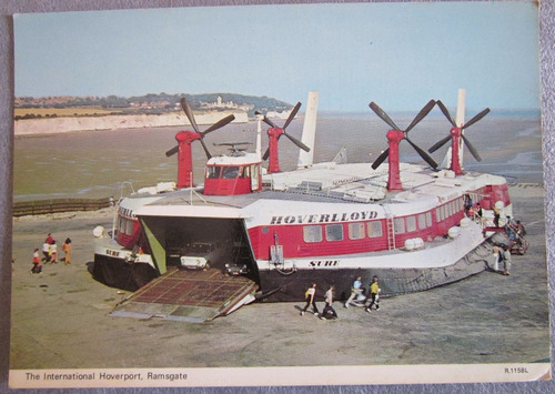 Postal De Barco Terminal Arodeslizador