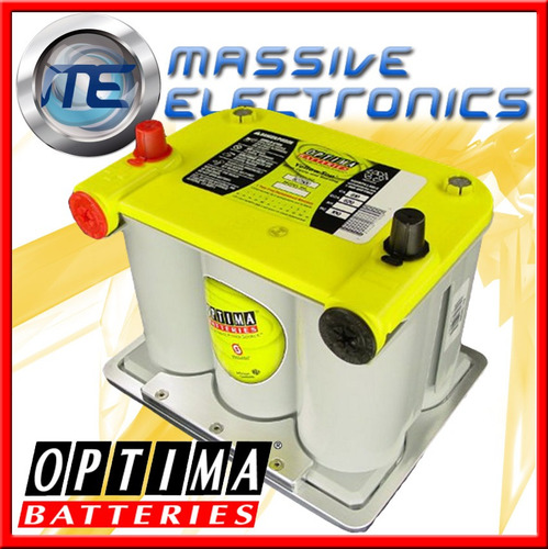 Imagen 2 de 4 de Bateria De Gel Optima Amarilla Sin Casco Viejo 75/25 12v