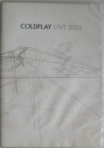 Dvd - Coldplay  Live 2003 Concierto Y Documental Booklet Emi