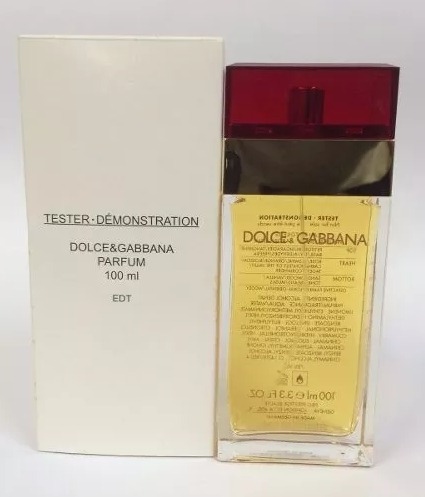 Perfume Dolce & Gabbana Vermelho Edt 100ml Feminino Tester