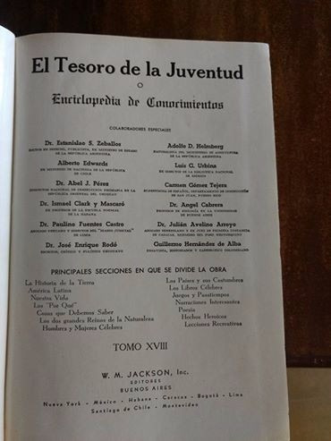 El Tesoro De La Juventud Editorial Jackson Enciclopedia