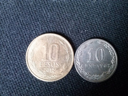 Moneda Argentina 10 Centavos Níquel 1918 (c5)