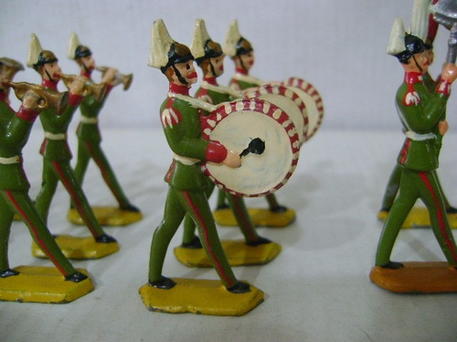 Imagen 6 de 6 de Nico Increible Banda Militar 21 Soldados De Plomo (pmv 44)