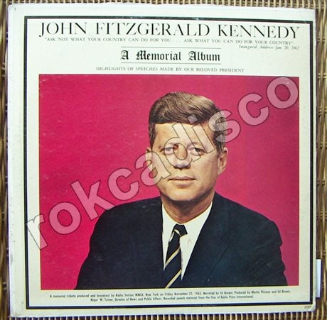 Documental, John Fitzgerald Kennedy, A Memorial Album, Lp12'