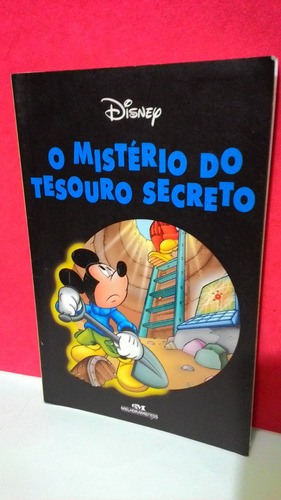 Livro Disney O Mistério Do Tesouro Secreto 