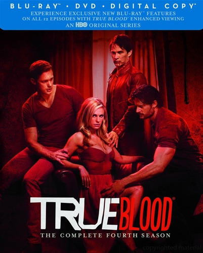 Blu-ray + Dvd True Blood Season 4 / Temporada 4