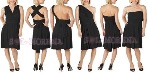 Vestido Vanesa Multivestido Multiuso Son 10 En 1, Jean Md