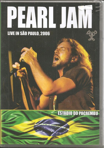 Dvd - Pearl Jam - Live In São Paulo 2006- Pacaembu - Lacrado