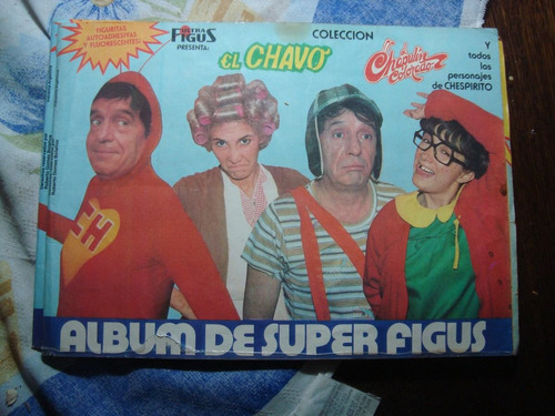 Album De Figuritas El Chavo Con 157 Figuritaspegadas