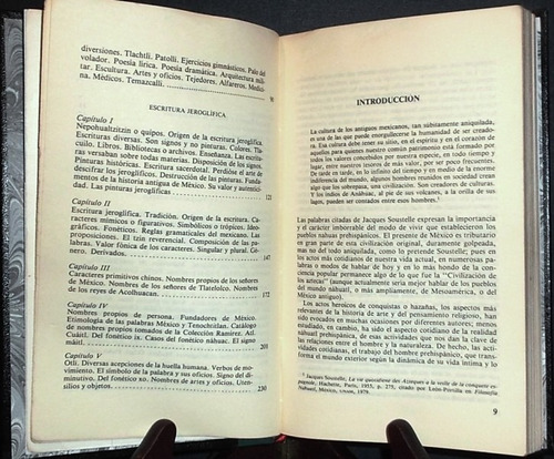 Manuel Orozco Y Berra. La Civilizacion Azteca. Sep 1988 (Usado)