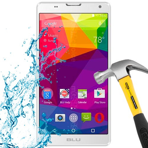 Imagen 2 de 2 de Lamina Protector Pantalla Antishock Antigolpe Blu Neo Xl