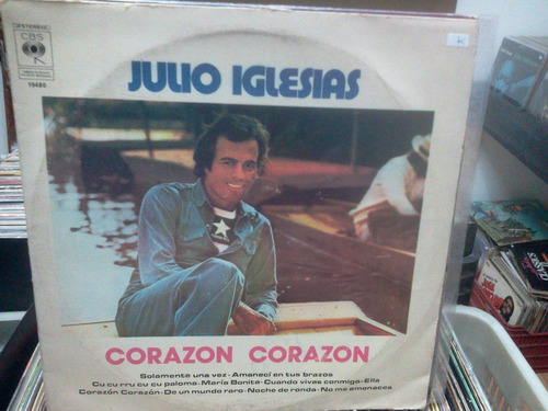 Julio Iglesias Corazon Lp Argentina Lacapsula