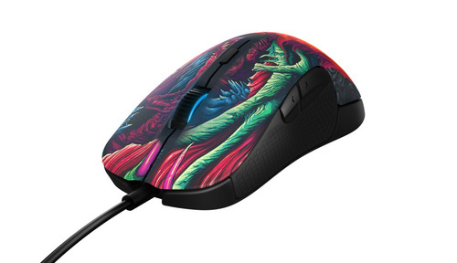 Mouse Steelseries Rival 300 Gamer Cs:go Hyper Beast Edition