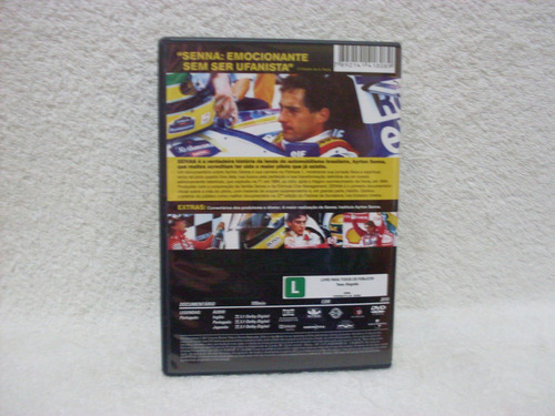 Dvd Original Senna- O Brasileiro, O Herói, O Campeão