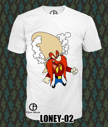 4 Playeras O Blusas Loney Tunes ,bugs Sam Piolin Coyote