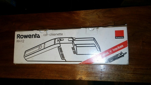 Imagen 4 de 4 de Aspiradora Para Auto A 12v Rowenta Europea