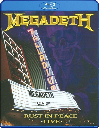 Blu-ray Megadeth Rust In Peace Live 2010