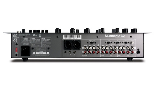Mixer Dj Numark C2 4 Canales Eq Grafico Faders Para Salones