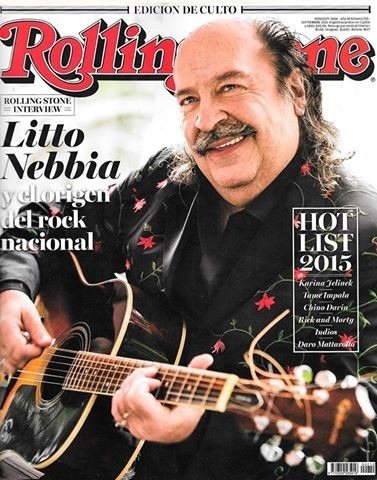 Revista Rolling Stone 210. Septiembre 2015. Litto Nebbia