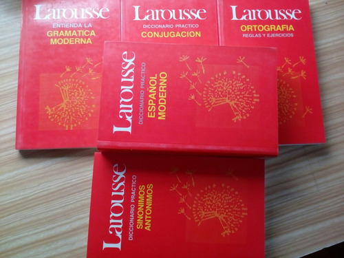 Biblioteca Practica Larousse - 5 Tomos Con Caja Contenedora
